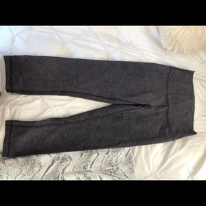 lulu lemon cropped leggings
